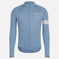 Rapha Men&#39;s Long Sleeve Core Jersey Grey Blue/White